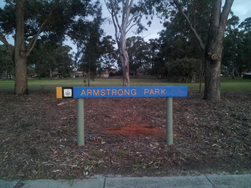 Armstrong Park Sign Warton Road