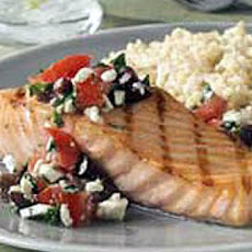 Cod with Mediterranean Salsa