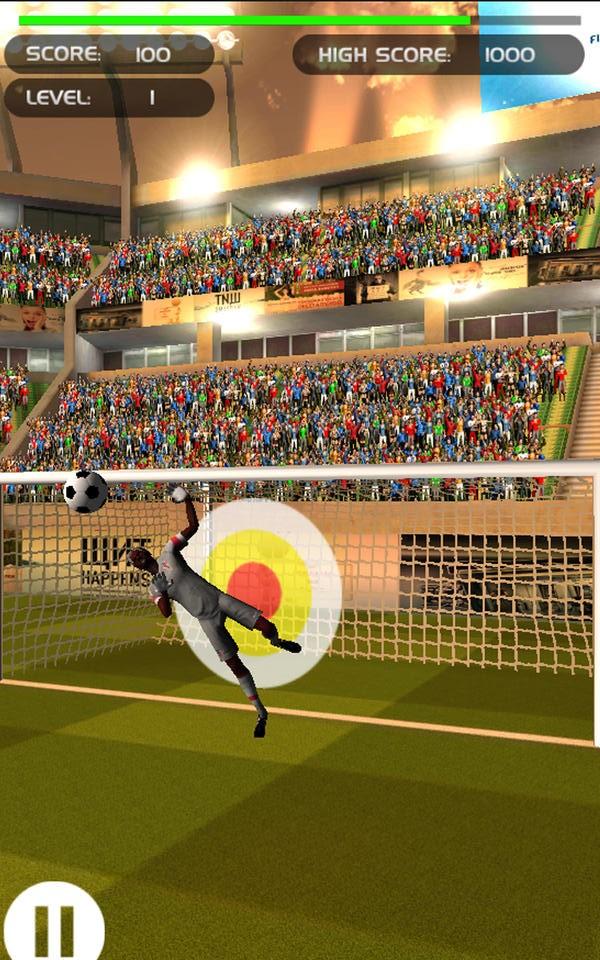 Android application Soccer Kick - World Cup 2014 screenshort