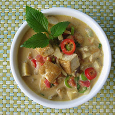 Crispy Coconut Tofu with Burning Rings Of Fire