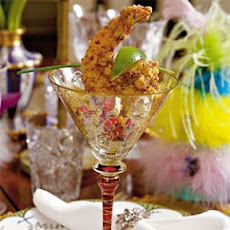 Shrimp Martinis with Napa Cabbage Slaw