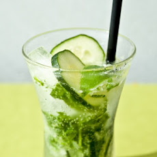 Mint, Basil, Cucumber & Lime Fizz
