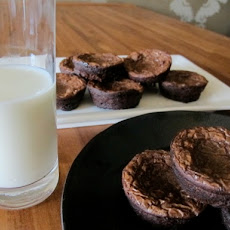 Chocolate Truffle Brownie Bites