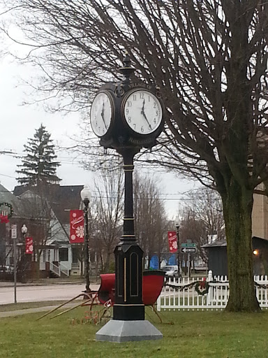 Franklinville Town Square Clock 