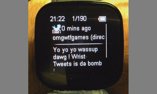 【免費通訊App】Wrist Tweets - LiveView plugin-APP點子