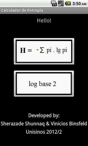 Entropy Calculator