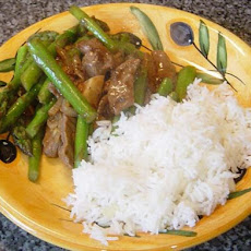 Sesame-Ginger Beef and Asparagus Stir-Fry