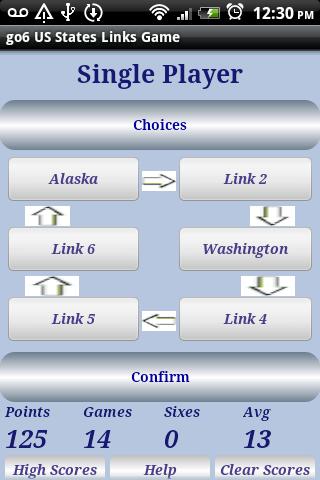 【免費解謎App】go6 US States Links game FREE-APP點子