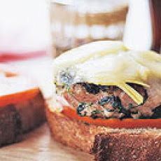 No-Joke Spinach-Artichoke Burgers