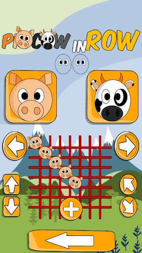 【免費棋類遊戲App】Pig Cow in Row-APP點子