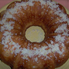 Peaches 'n Cream Pound Cake