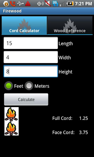 Firewood Calculator