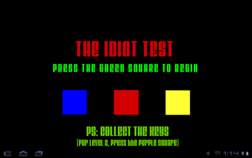 Idiot Test