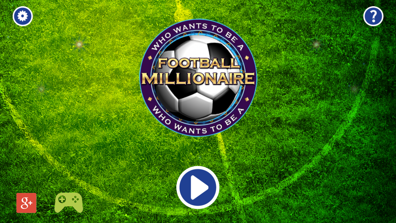 Android application Football Millionaire 2014 screenshort