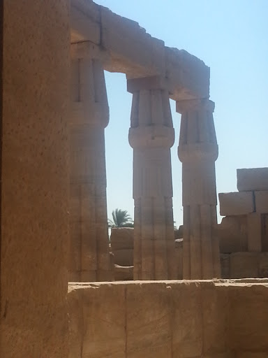 Karnak Temple Columns 