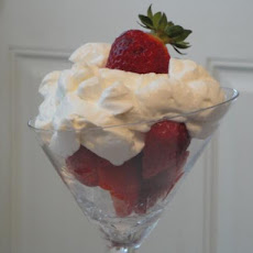 Classic Strawberries and Cream