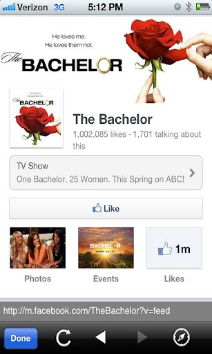 The Bachelor Fan App