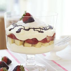 Layered Strawberry Cheesecake Bowl