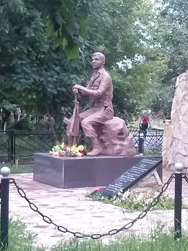 Памятник Участником Авганской и Чеченской Войне