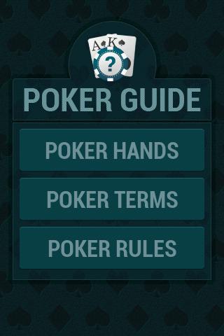 撲克指南 Poker Guide