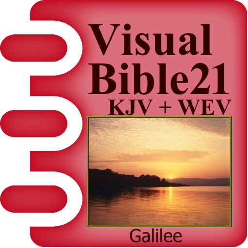 Visual Bible 21 KJV + WEB LOGO-APP點子