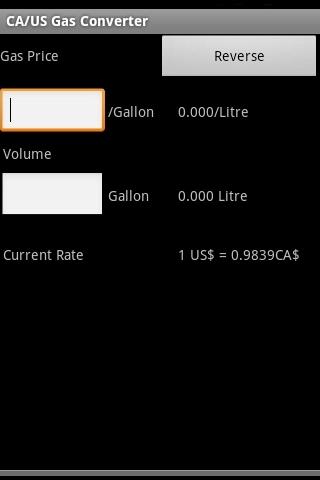 CA US Gas Price Converter