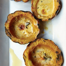 Dumpling Squash with Cream and Sage