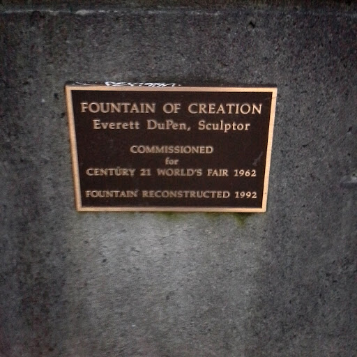 Fountain of Creation Plaque