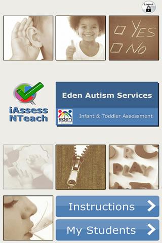 iAssessNTeach 1 - Lite Autism