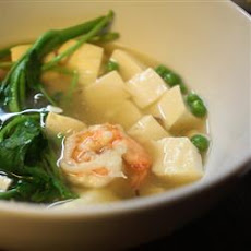 Chinese Shrimp and Tofu Soup