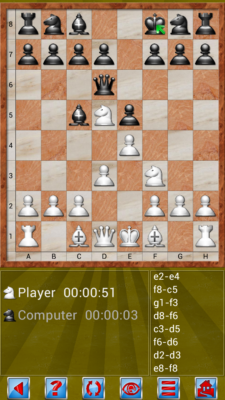 Android application Chess V+ - board game of kings screenshort