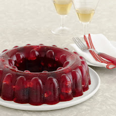 Cherry-Walnut Gelatin Mold