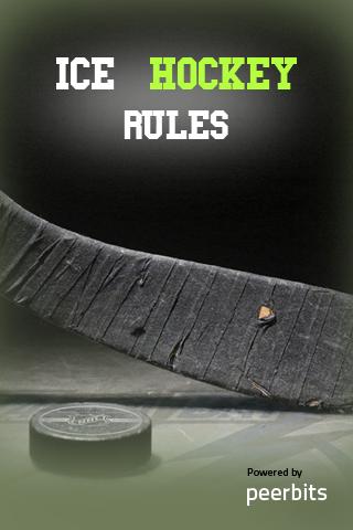 Ice Hockey Rules