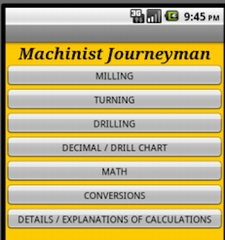 Android application Machinist Journeyman screenshort