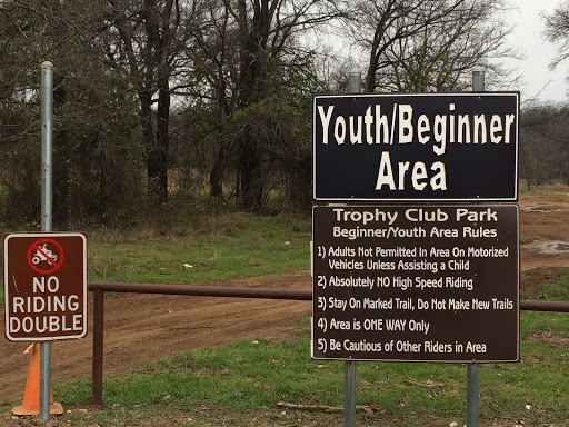 Trophy Club Park Youth/Beginner Dirt Bike Trail
