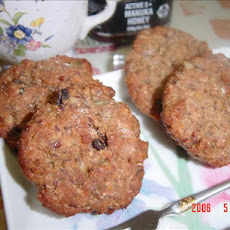 Banana Oatmeal Biscuits