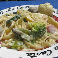 Linda's Creamy Italian Chicken Fettuccine