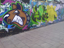 Mural And dog