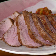 Cumin and Ginger Rubbed Pork Tenderloin