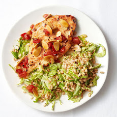 Turkey With Warm Barley Salad