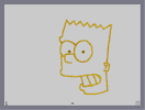 Thumbnail of the map 'Bart Simpson'