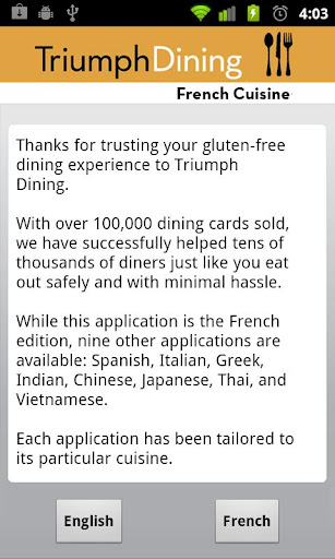 Gluten Free French