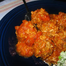 Rice and Beef Porcupines