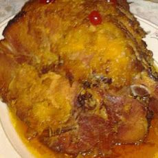 Spicy Mustard-Pineapple Baked Ham