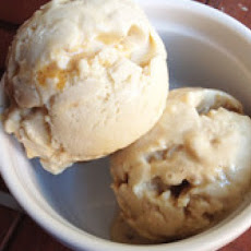 Tonka Bean Ice Cream with Scotch Caramel Swirl
