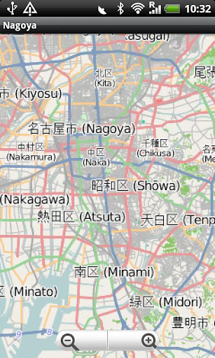 Nagoya Street Map