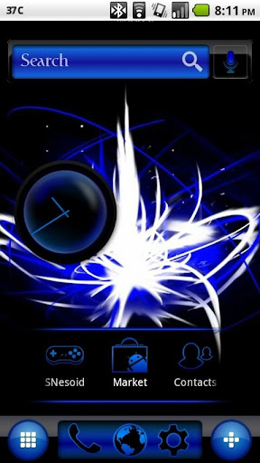 Livid Blue theme for GDE - HD