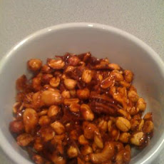Wonderful Microwave Honey Roasted Nuts