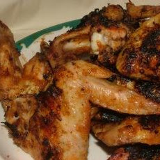 Horseradish Glazed Grilled Chicken Wings