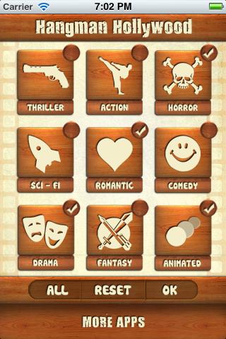 【免費解謎App】Hangman Hollywood 2012-APP點子